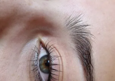 Wimpernlifting – Resultat